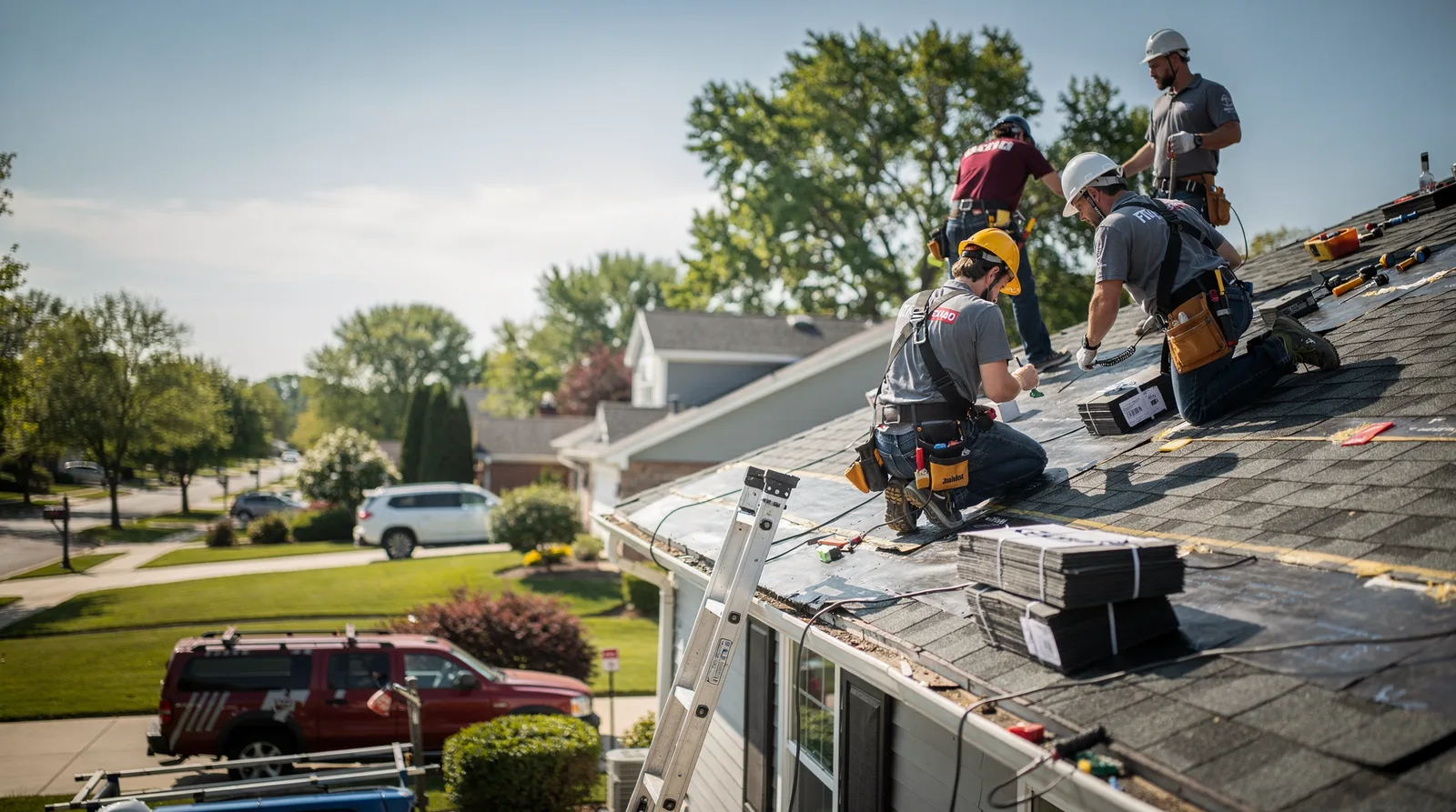 Roof Repair in Mount Auburn, IL around you